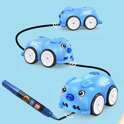 Interactive RC Car Toy Magic remote-controlled car that follows the line with 5 play modes