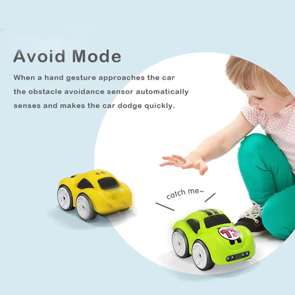 Interactive RC Car Toy Magic remote-controlled car that follows the line with 5 play modes