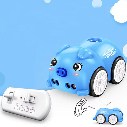 Interactive RC Car Toy Magic remote-controlled car that follows the line with 5 play modes
