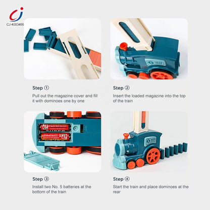 Kids Domino Train Toy