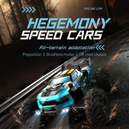 ZLL SG116 MAX RC Car — 1:16 Scale 4WD Brushless Monster Truck, 80 KM/H, LED Lights, 2.4G RTR